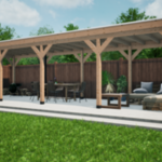 Douglas overkapping 300x1000cm Verando